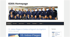 Desktop Screenshot of igma.ch