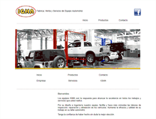 Tablet Screenshot of igma.com.mx